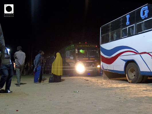 朝発のナイロビ行きバスはたくさんある