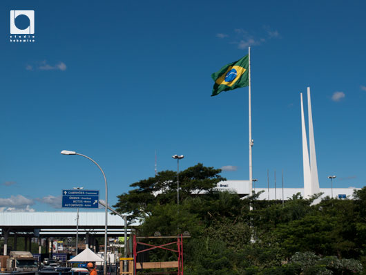 ブラジル側イミグレーション